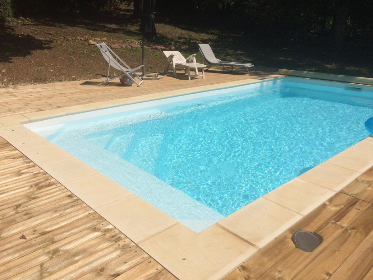 Maison Chaleureuse Avec Piscine Padirac Exterior foto